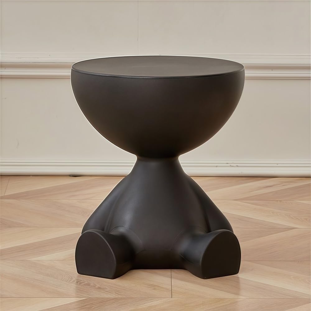 Stylish Circle Side Table Round Coffee Table Nightstand Modern Decor Furnitur...