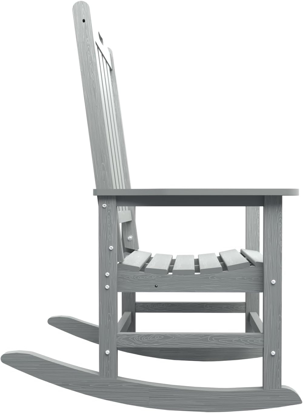 THOEOE Outdoor Rocking Chairs Set of 2, Oversized Patio Rocking Chair | HDPE ...