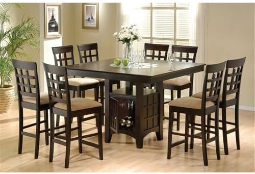 Coaster Home Furnishings - Gabriel - 7-Piece Counter Height Dining Set - Squa...