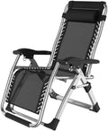 Recliner Garden Chairs, Sun Loungers Recliners Folding Gravity for Patio, Lawn & Garden(Style B)