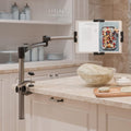 LEVO G2 Clamp on Tablet Holder for Desk: iPad Holder Stand, Kindle Holder, iPad Desk Mount, Premium