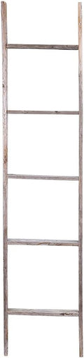 5' Reclaimed Barnwood Rustic Ladder