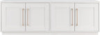 Henn&Hart Tillman Rectangular TV Stand for TV's up to 80" in, 68" Wide, White