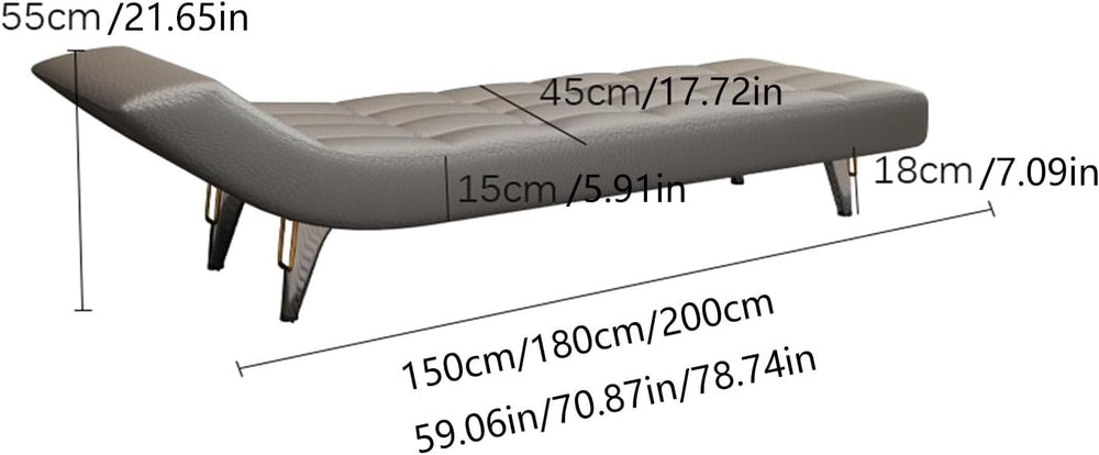 Modern End of Bed Bench, Upholstered Pu Leather Ottoman,Modern Tufted Long,Fa...