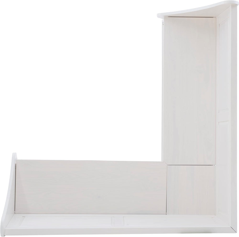 Linon Harris White Corner Breakfast Nook - Nook Only, Table is NOT included! ...