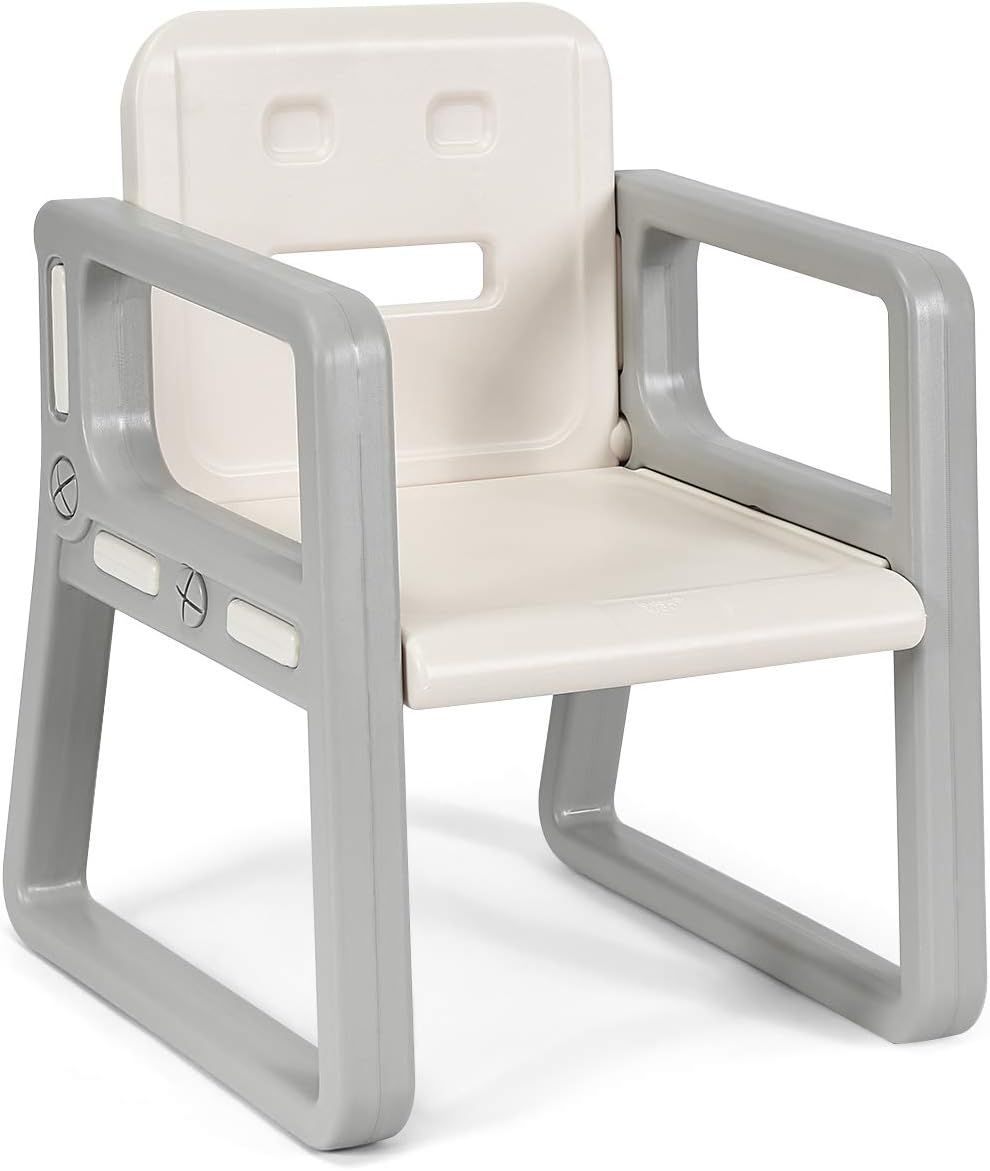 Costzon Kids Table and Chair Set, Children Activity Table & 2 Chairs w/Storage Rack for Toddler Arts, Crafts, Reading, Drawing, Playroom, Preschool, Gift for Boys & Girls, Toddler Table and Chair Set