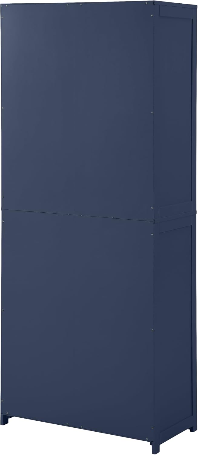 Crosley Furniture Savannah Tall Pantry Storage Cabinet with Shelves, Kitchen,...