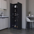 Mid-Century Retro Pantry Cabinet, Storage Cabinet for Kitchen Hallway Entryway,for Kitchen Home