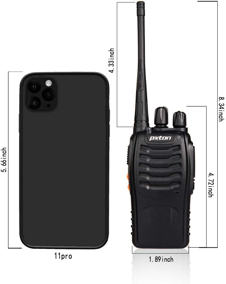 Walkie Talkies Long Range for Adults with Earpieces,16 Channel Walky Talky Re...