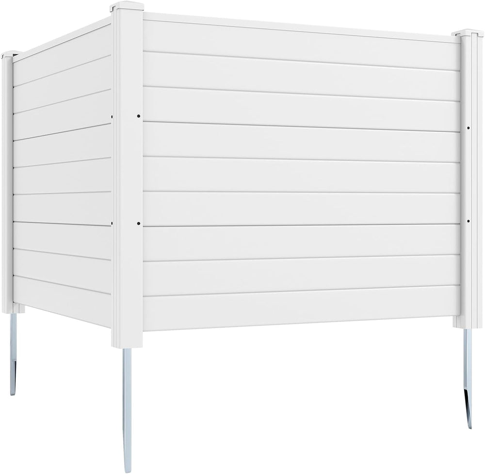 GIANTEX No-Dig Air Conditioner Fence, 2 Panels, 48''W x 36''H...