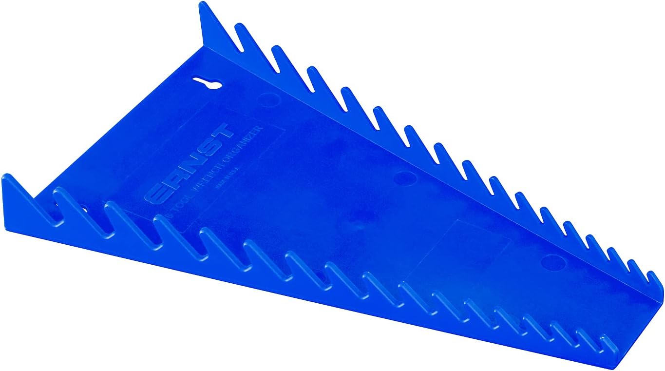 ERNST 5050 Standard Wrench Organizer Tray, 16 Tool, Blue