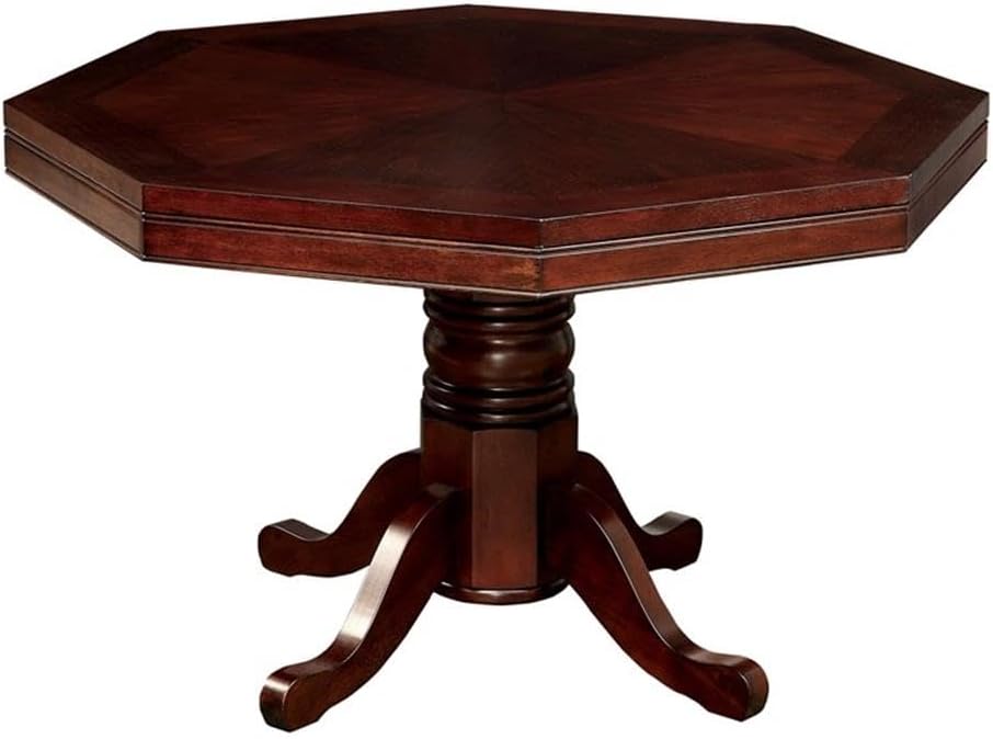 Furniture of America Deaton 48" x 48" Traditional 8-Sided Octagon-S...