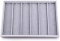 Oirlv Velvet Stackable Jewelry Tray Necklace Pendant Organizer Display Showcase Jewelry Storage trays