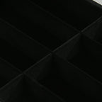 Julysky Sunglass Organizer Tray,8 Grids Watch Holder Display Jewelry Tray for Drawer, Jewelry Display Organizer Tray Box for Men （Black