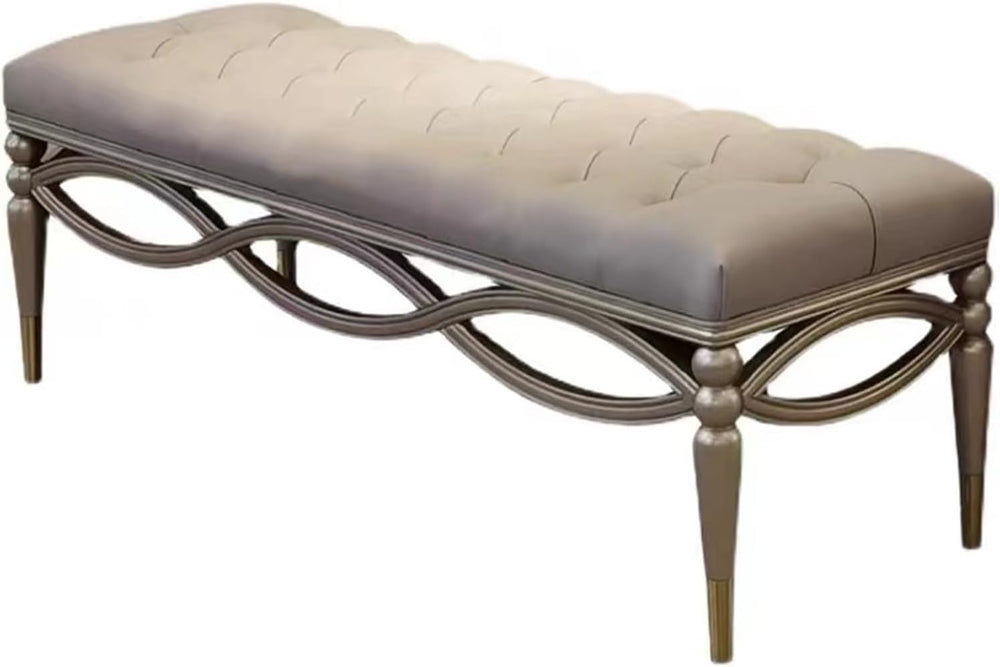 Modern Modern Entryway Bench End of Bed Upholstered Velvet Bedroom Benches fo...