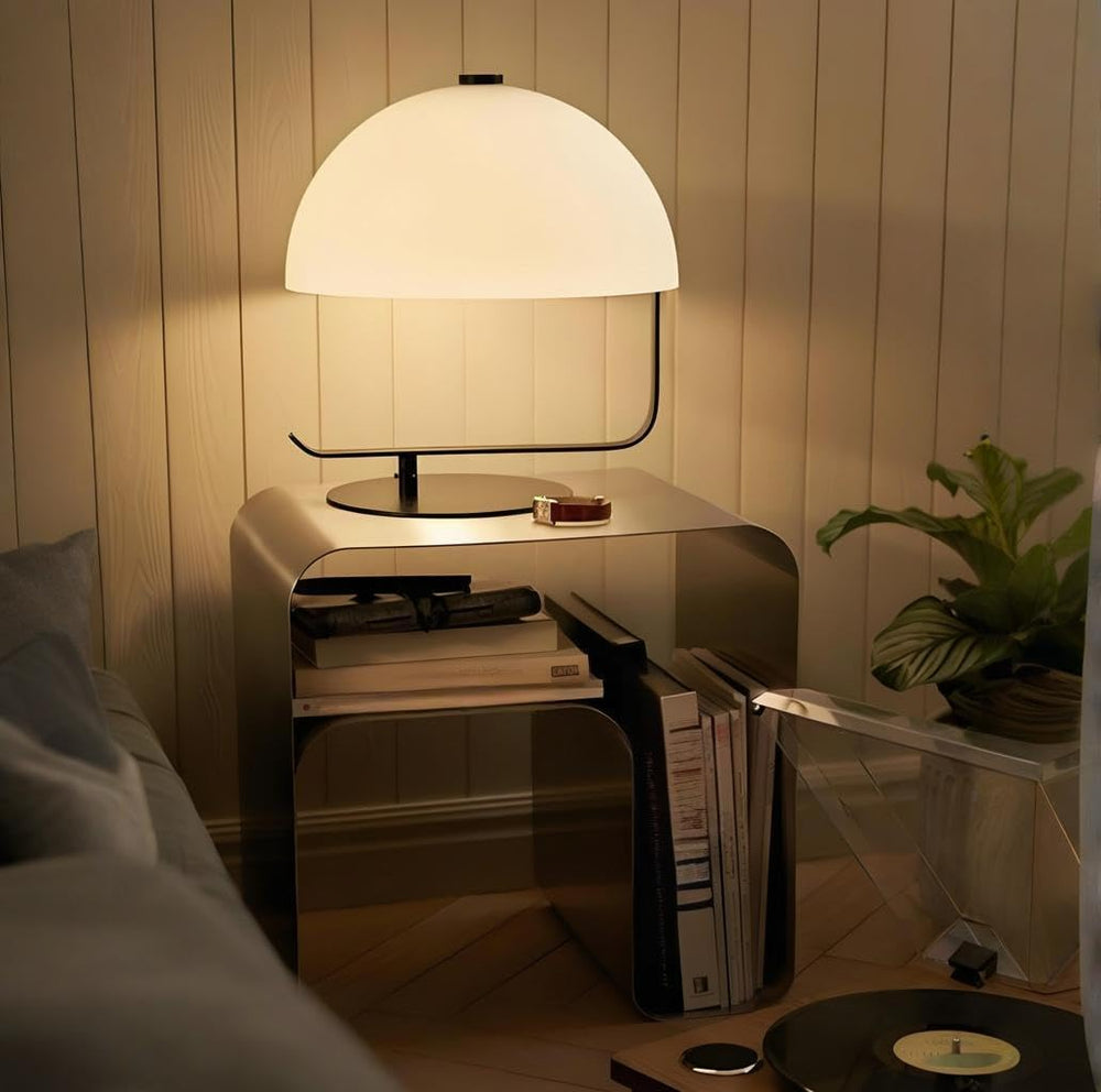 Modern Stainless Steel Side Table,Minimalist Nightstand and Sofa Table Silver...