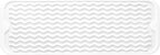 Silicone Dish Drying Mat for Multiple Usage,Easy clean,Eco-friendly,Heat-resistant Silicone Mat for Kitchen Counter,Sink,Bar,Bottle,or Cup White M 17 inches x 6 inches