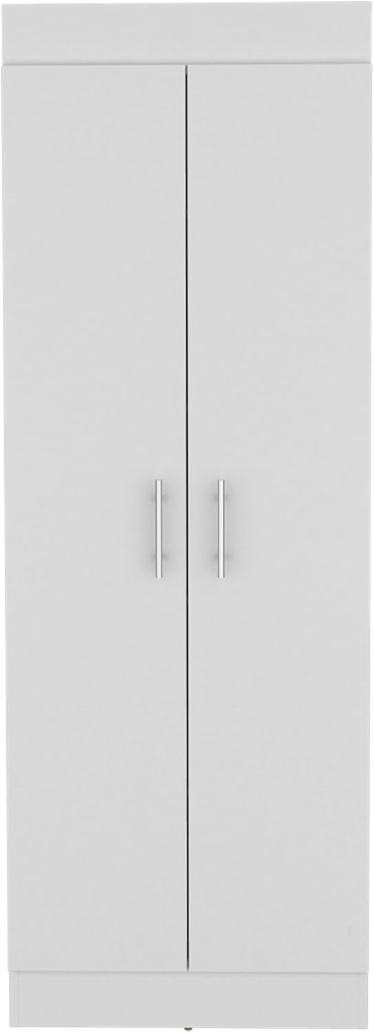 23.6" D*11.9" W*66.8" H Kitchen Pantry with 4 Shelves, Double ...