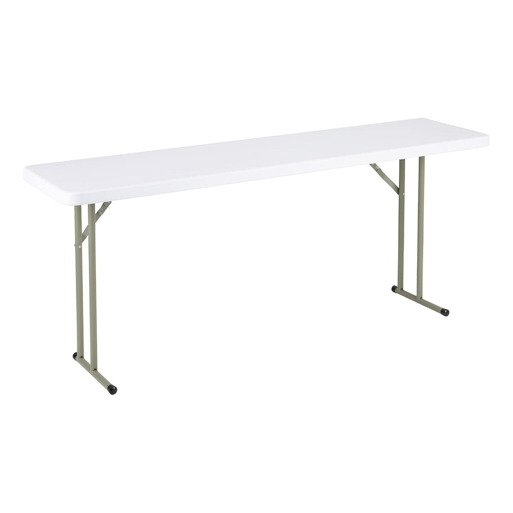 Norwood Commercial Furniture 6' Indoor/Outdoor Folding Training Table, Re...