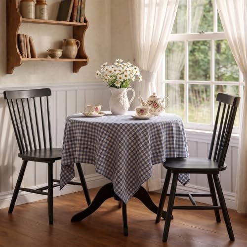 Windsor Dining Chairs Set of 2, Spindle Back Wooden Chairs