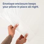King Pillow Cases - 2 Pack - Super Soft Pillowcase Covers - Envelope Enclosure - Hotel Quality Pillow Protectors - Wrinkle Free, Shrink & Stain Resistant - Machine Washable - 20" x 40" (Antique White)