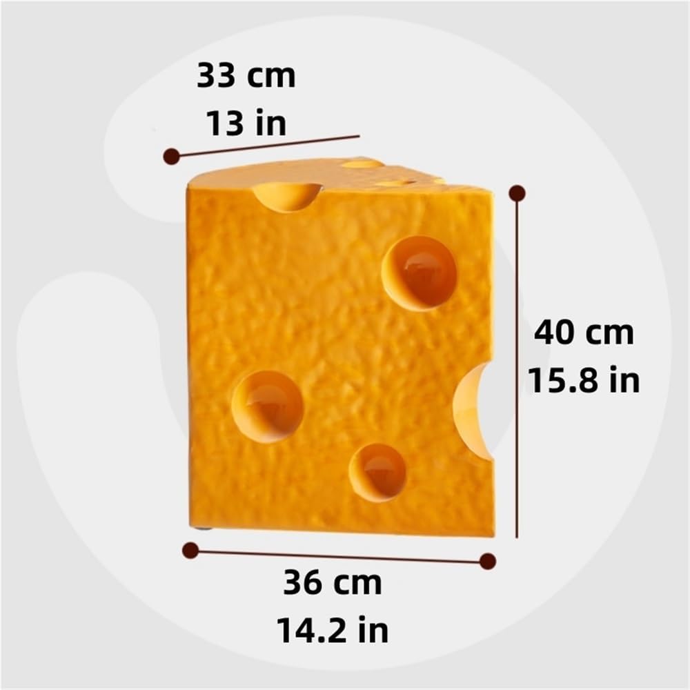 Side Table, Multi-Functional Resin Stool, Accent Table Suitable for Small Spa...