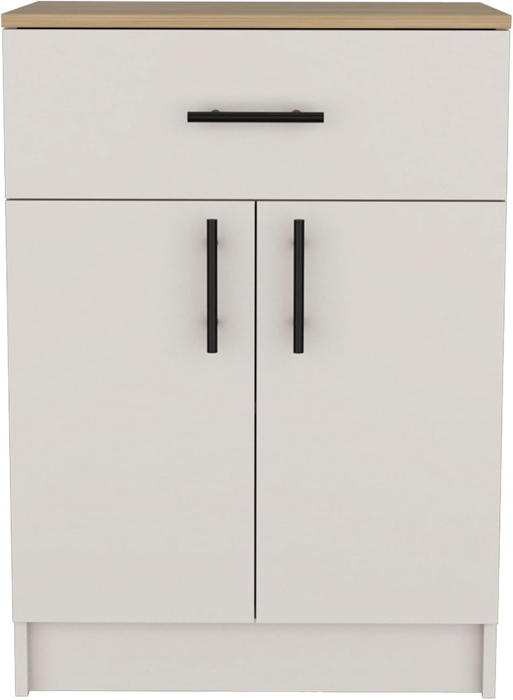 Multistorage Pantry Cabinet, One Drawer, Two Interior Shelves Ivory - Natural...