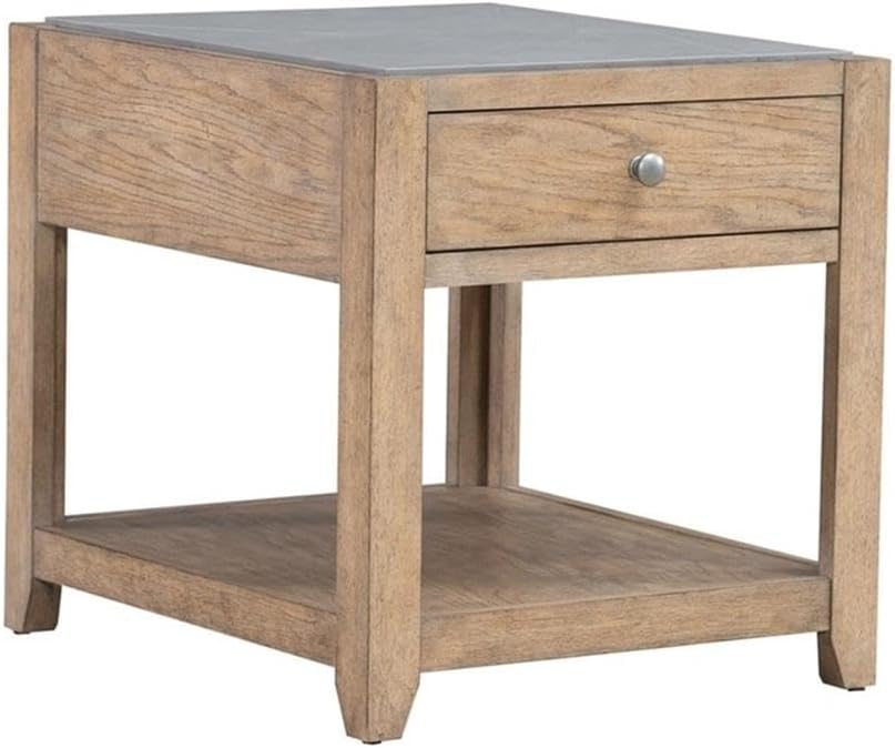 Pemberly Row 3-Piece Coffee Table Set, Rubberwood with Split Heart Cathedral ...