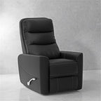 Parker Living Hercules - Black Manual Swivel Glider Recliner
