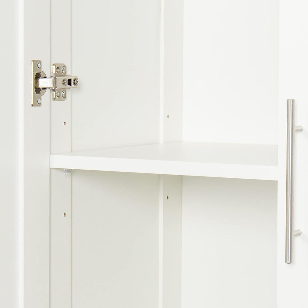LUMISOL Modern Kitchen Pantry Cabinet with 2 Doors, Buffet Cupboards Sideboar...