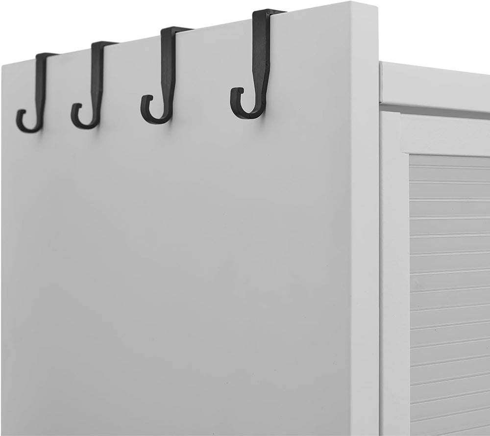 73'' Tall Kitchen Pantry Cabinet, 6 Level Flip Door with Pegboard Spa...