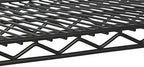 Omega 21" Deep x 30" Wide x 36" High 3 Tier Black Starter Shelving Unit