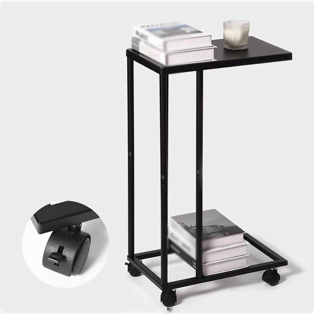 C-Shaped Sofa Side Table, Couch Side Tables That Slide Under, C Table End Tab...