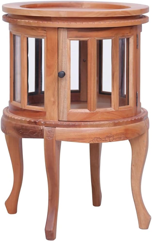 Vitrine Cabinet,Nightstand,Telephone Table,Bedside Sofa Table,for Living Room...