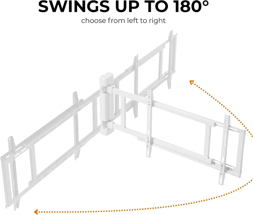 CondoMounts 32"–75" TVs | Indoor Swing-Out Arm TV Mount Fits Pillar...