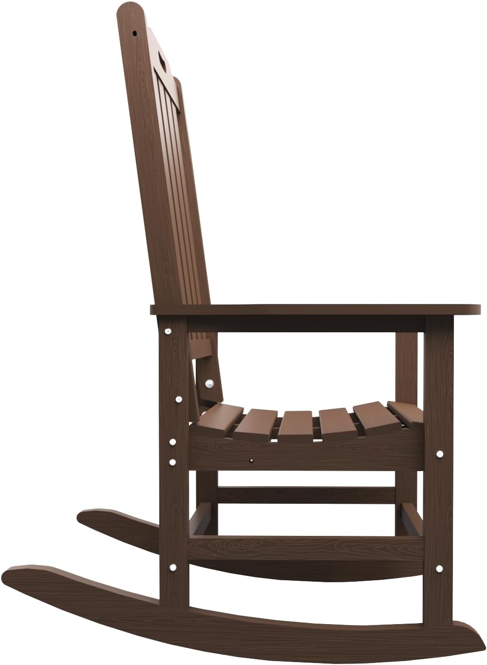 THOEOE Outdoor Rocking Chairs Set of 2, Oversized Patio Rocking Chair | HDPE ...