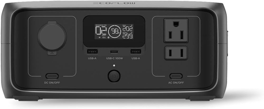 EF ECOFLOW Portable Power Station RIVER 3 230,230 Wh,550W Up to 600W