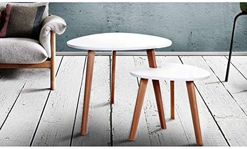 Telephone Table, Coffee Table Set Combination,Nesting Side Tables,Rotating So...