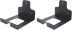 Garage Organizer Trimmer Rack, Multifunctional Wall Mount Storage Holder with Matte Anti Erosion Coating for Shovels Rakes Brooms Mops Drills Garden Tools