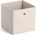Zeller 14131 Storage Box Non-Woven Material L 28 x W 28 x H 28 cm Beige