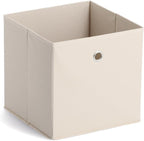 Zeller 14131 Storage Box Non-Woven Material L 28 x W 28 x H 28 cm Beige