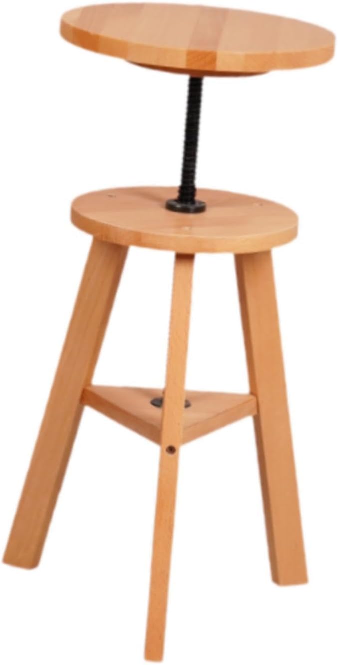 Wooden Drafting Stool Sturdy Artist Stool