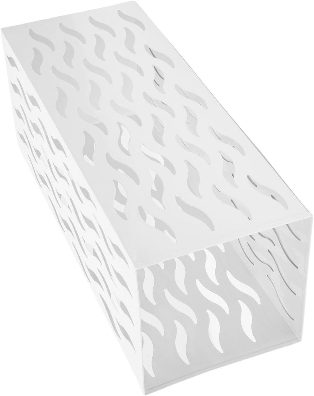 ZASCHMOY LUCKDANO Umbrella Holder, Space Efficient Organizer for Wet Umbrellas with Hollow Ventilated Design, for Home Office Hotel Entryway (White)