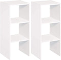 ClosetMaid Vertical Cube Organizer, White (3 Pack)