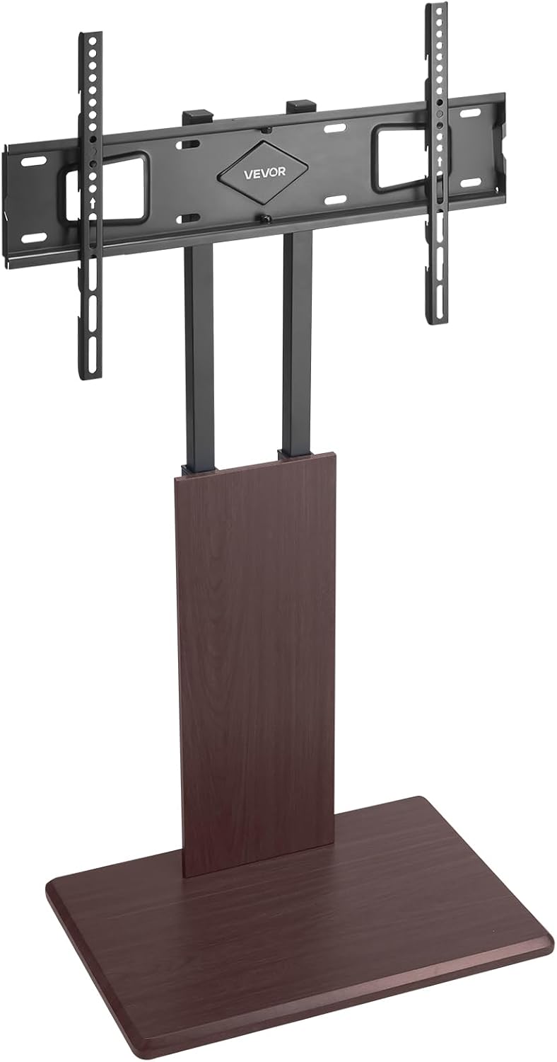 VEVOR Universal TV Stand, Table Top TV Stand for 32-70 inch Screens, Swivel a...