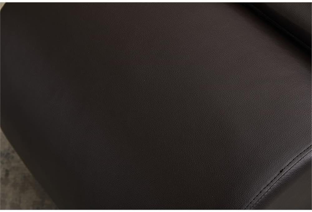 Kolar Faux Leather Yoga Chaise Lounge Chair, Relaxation, Streching, in Brown