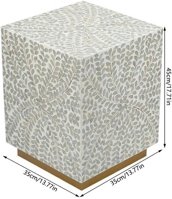 Sofa Side Table Light Luxury Shell Side Table Living Room Sofa Coffee Corner ...
