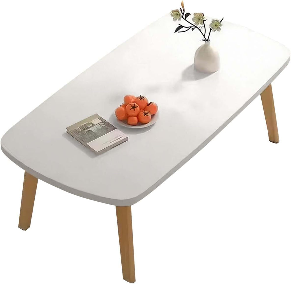 Foldable Coffee Table for Small Spaces, Low Study Table for Sitting On The Fl...