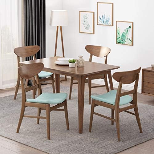 Christopher Knight Home Griselda Mid-Century Modern Dining Chairs (Set of 4),...