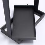 Modern Black Umbrella Stand nizer with 12 Independent Spaces Space Saving Umbrella Holder for Home Office and Entryways